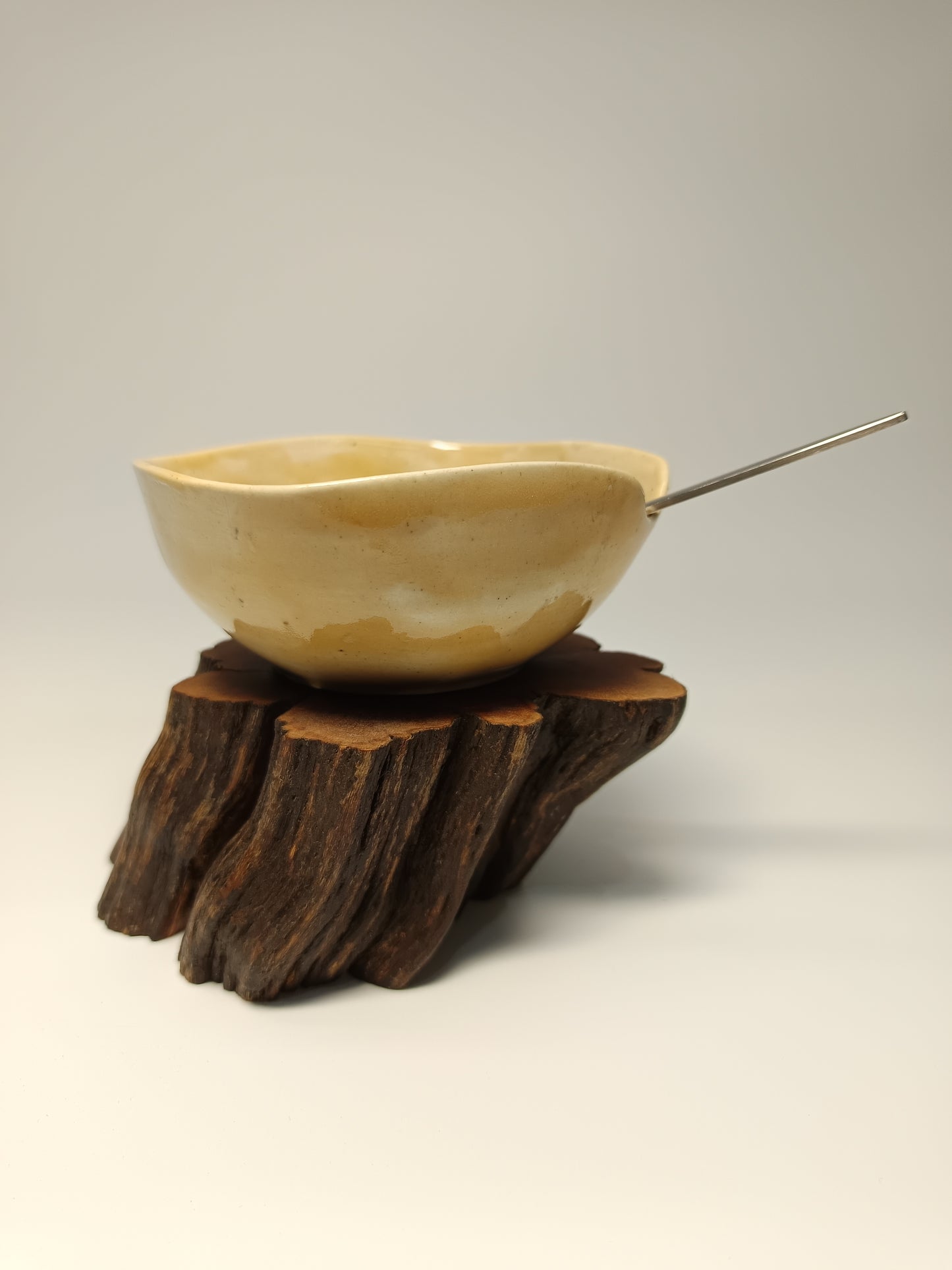 Cuenco gres beige ·Laja vid