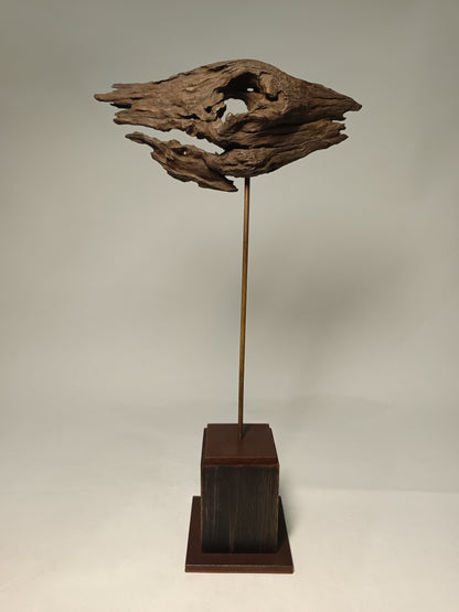 Escultura madera de raíz