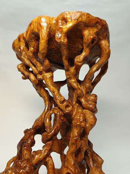 Mesa de raíces olivo 001