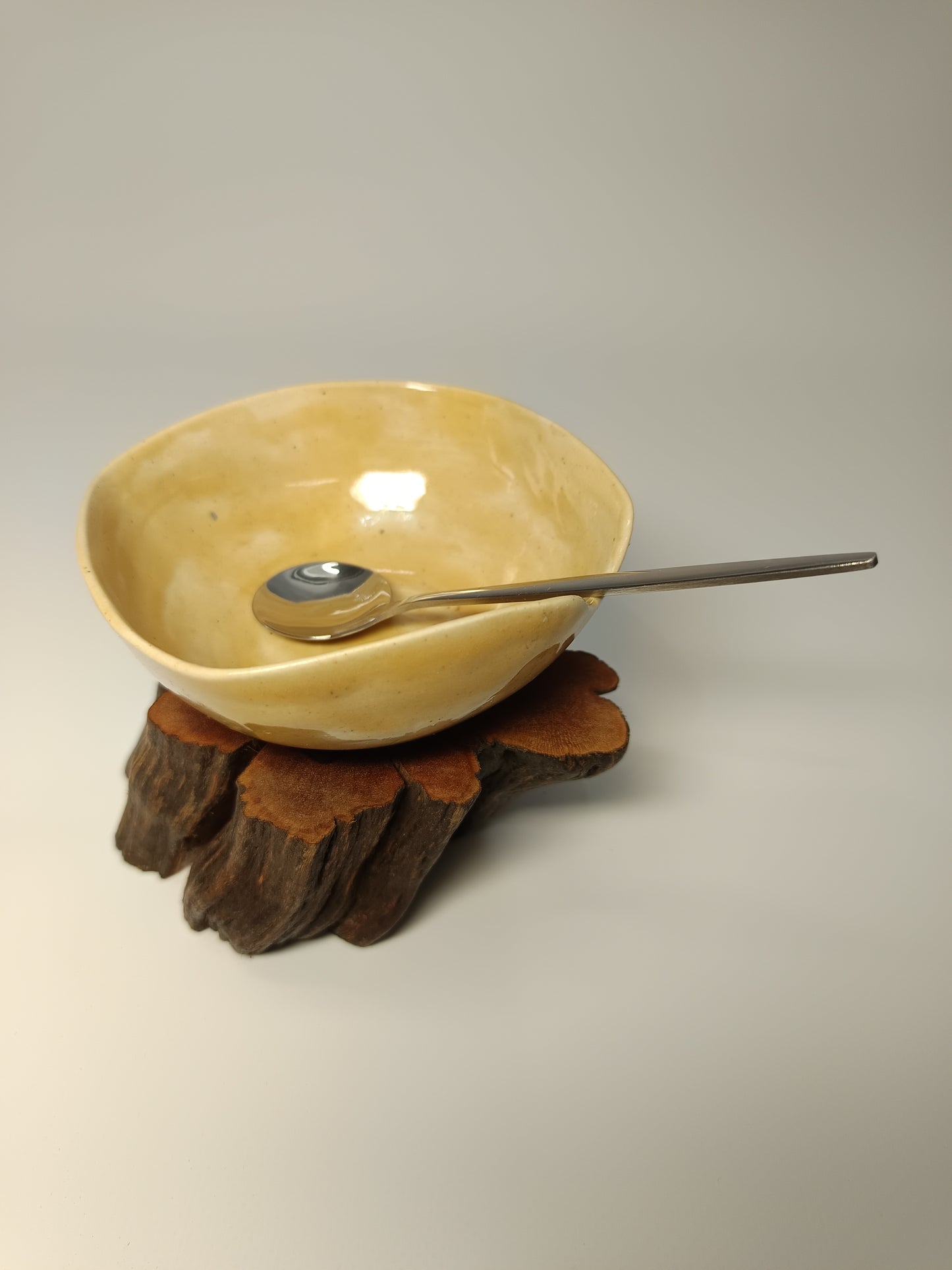 Cuenco gres beige  ·Laja vid