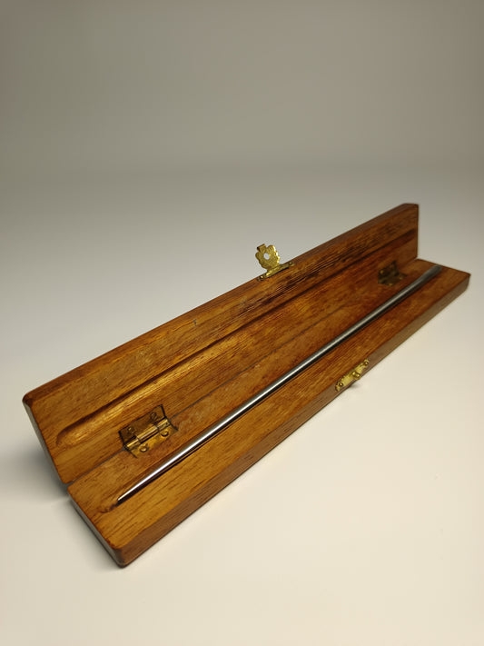 Palillo multiusos inox ·Estuche madera