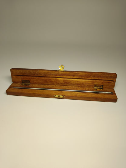 Palillo multiusos inox ·Estuche madera