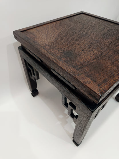 Mesa madera de iroko