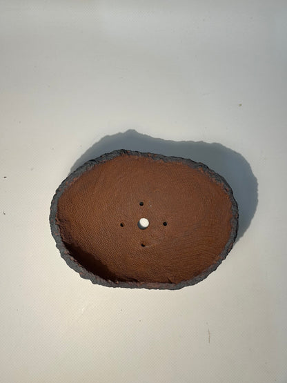 Maceta bonsái cerámica artesanal • Forma kurama