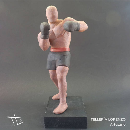 Escultura cerámica BOX