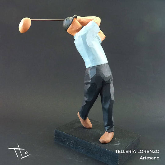 Escultura cerámica GOLF